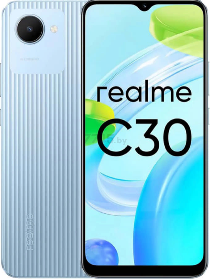 Смартфон REALME C30 4/64GB Lake Blue (RMX3581)