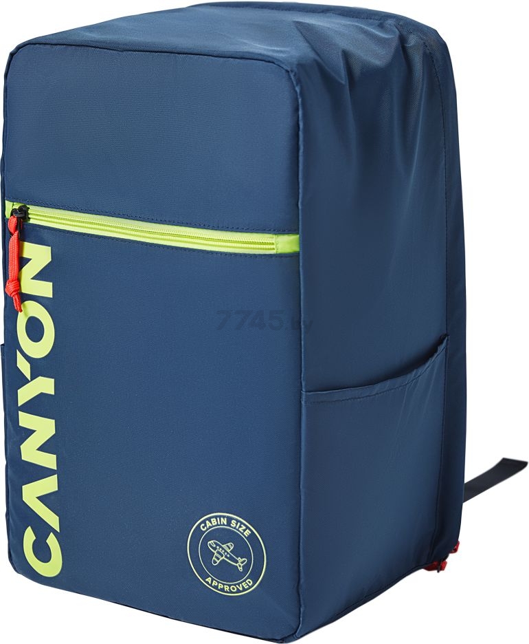 Рюкзак CANYON CNS-CSZ02NY01 темно-синий/лайм - Фото 2