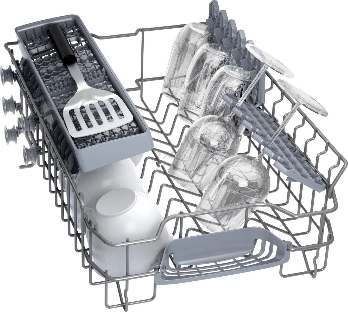 Машина посудомоечная встраиваемая BOSCH SPV2IKX10E - Фото 6