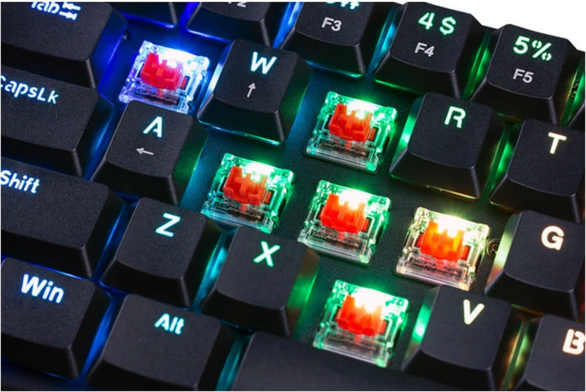 Клавиатура игровая механическая REDRAGON Anivia RGB (70619) - Фото 9