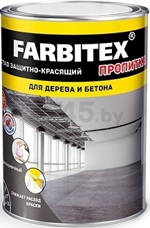 Состав защитно-красящий для дерева и бетона FARBITEX 3,6 кг (Ф0С96000)