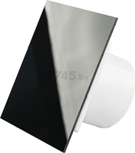 Панель для вентилятора AIRROXY dRim D100/125 мм универсальная пластик черный (01-162)