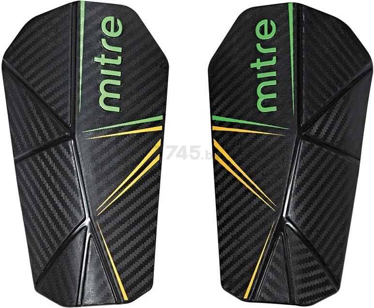 Щитки футбольные MITRE Delta Slip размер M (S80005BGY)