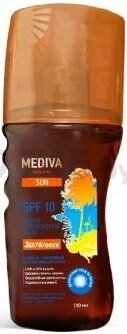 Масло для загара MEDIVA Sexy Bronze Sun SPF10 Интенсивный загар 150 мл (112420)