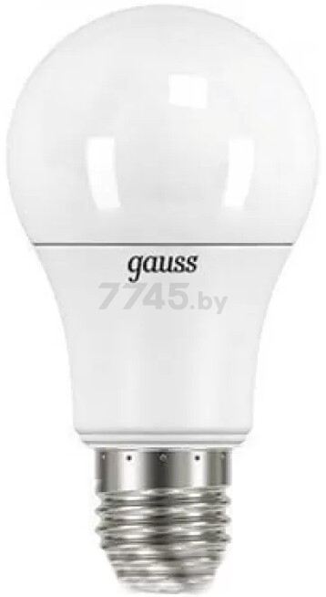 Лампа светодиодная Е27 GAUSS Basic A60 12 Вт 3000K (10202122)