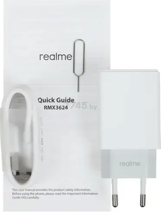 Смартфон REALME C33 4/64GB NFC Aqua Blue (RMX3624) - Фото 13