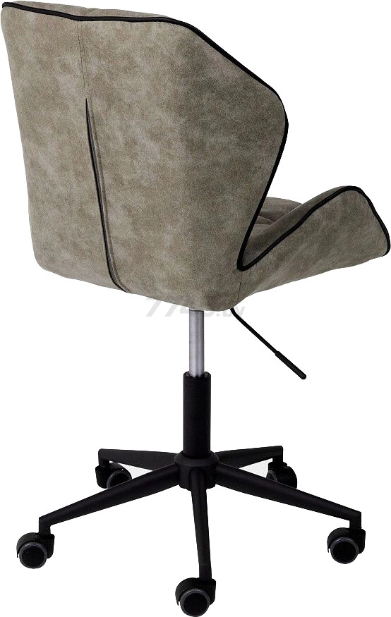 Кресло компьютерное AKSHOME Trix серый/черный (85133) - Фото 4