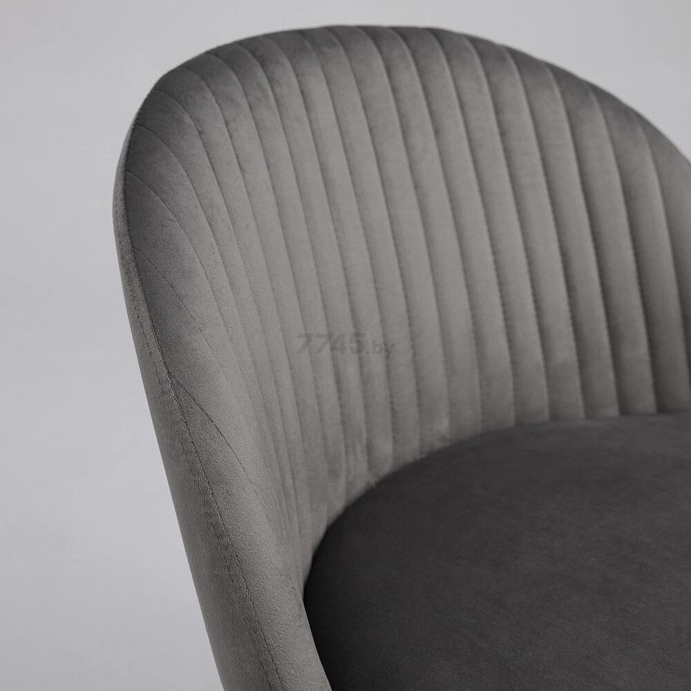 Кресло компьютерное AKSHOME Sirena велюр/серый (85662) - Фото 7