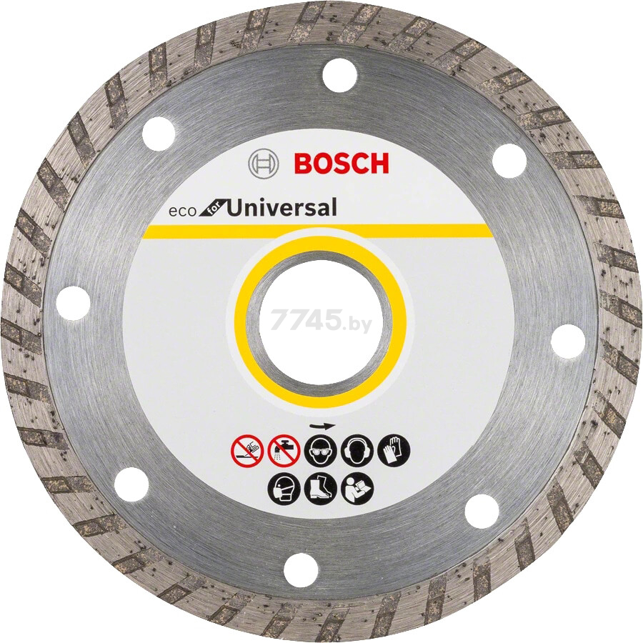 Круг алмазный 115х22 мм BOSCH Turbo Eco Universal (2608615045)