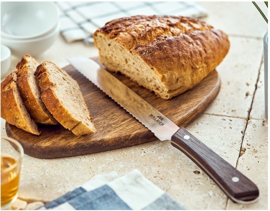 Нож для хлеба WALMER Wenge 20 см (W21202022) - Фото 3