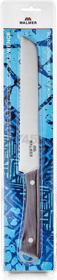 Нож для хлеба WALMER Wenge 20 см (W21202022) - Фото 4