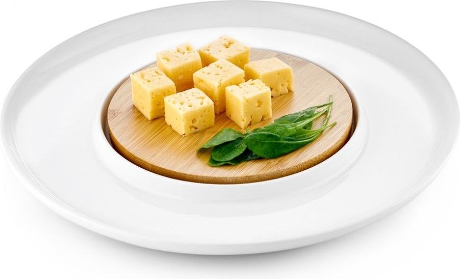 Блюдо фарфоровое круглое WALMER Bamboo 26 см (W37000776) - Фото 2