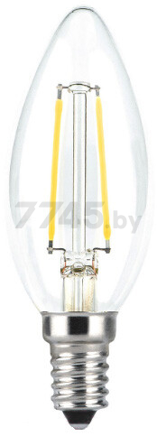 Лампа светодиодная филаментная E14 GAUSS Basic Filament 4 Вт 4000K (50312242)