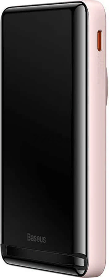 Power Bank BASEUS Magnetic Bracket Wireless Fast Charge 10000mAh Overseas Edition Pink (PPCX000204) - Фото 6