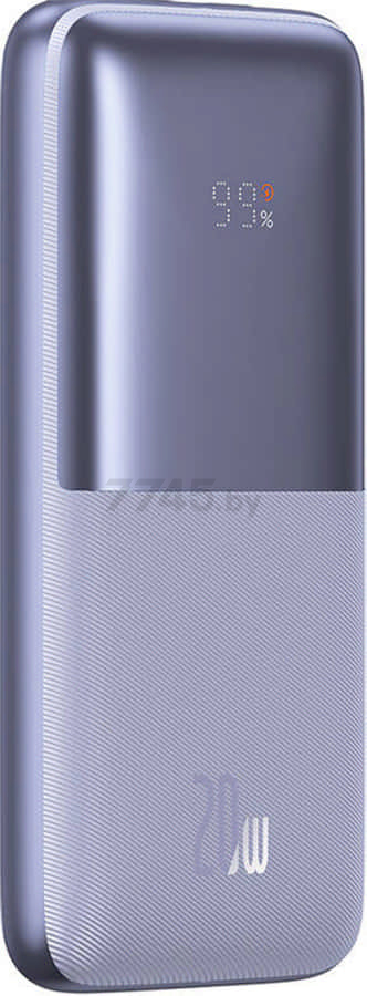 Power Bank BASEUS Bipow Pro Digital Display Fast Charge 10000mAh Overseas Edition Violet (PPBD040205) - Фото 5