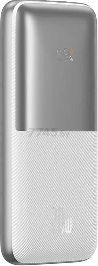 Power Bank BASEUS Bipow Pro Digital Display Fast Charge 10000mAh White (PPBD040102) - Фото 2
