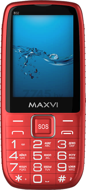 Мобильный телефон MAXVI B32 Red