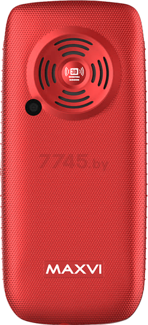 Мобильный телефон MAXVI B32 Red - Фото 2