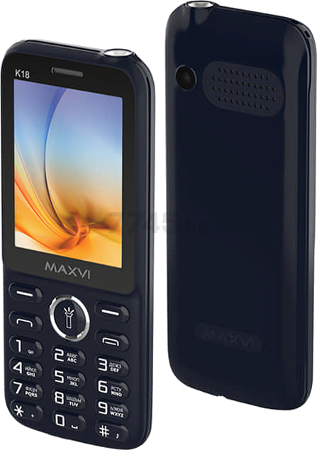 Мобильный телефон MAXVI K18 Blue - Фото 4