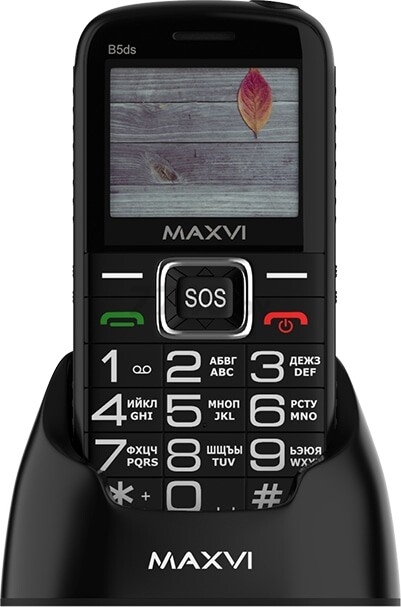 Мобильный телефон MAXVI B5ds Black