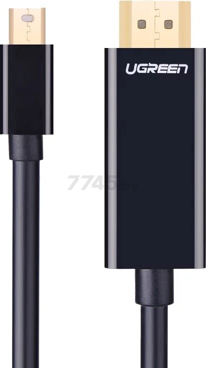 Кабель UGREEN MD101 HDMI - Mini DisplayPort 1,5 м Black (20848) - Фото 4