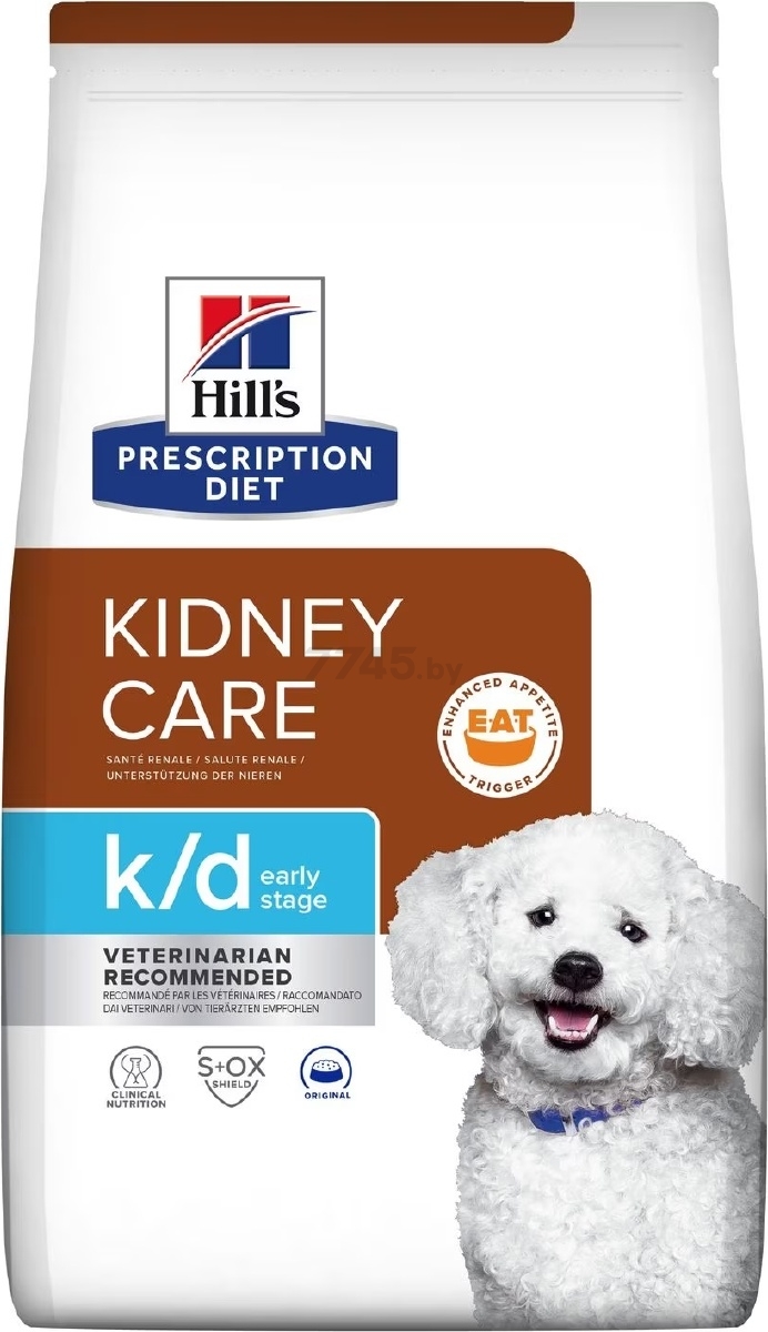 Сухой корм для собак HILL'S Prescription Diet k/d Early Stage 1,5 кг (52742042374)