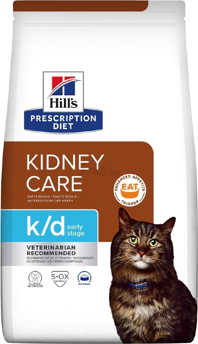 Сухой корм для кошек HILL'S Prescription Diet k/d Early Stage 3 кг (52742043630)