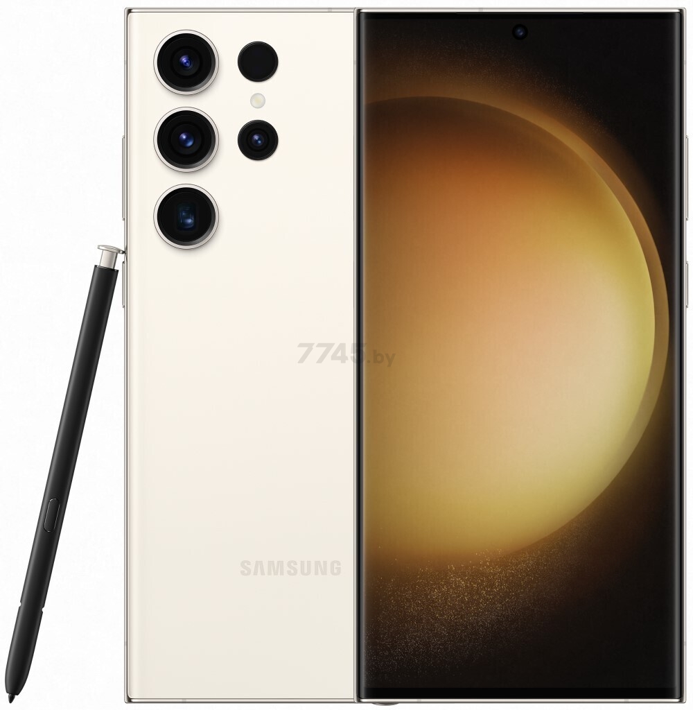 Смартфон SAMSUNG Galaxy S23 Ultra 12GB/256GB Cream (SM-S918BZEGCAU)