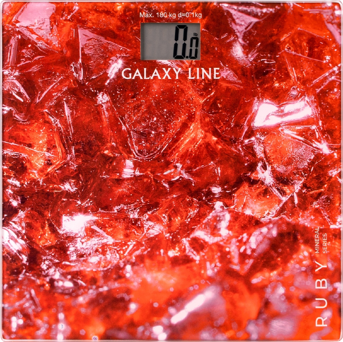 Весы напольные GALAXY LINE GL 4819 рубин (гл4819л)