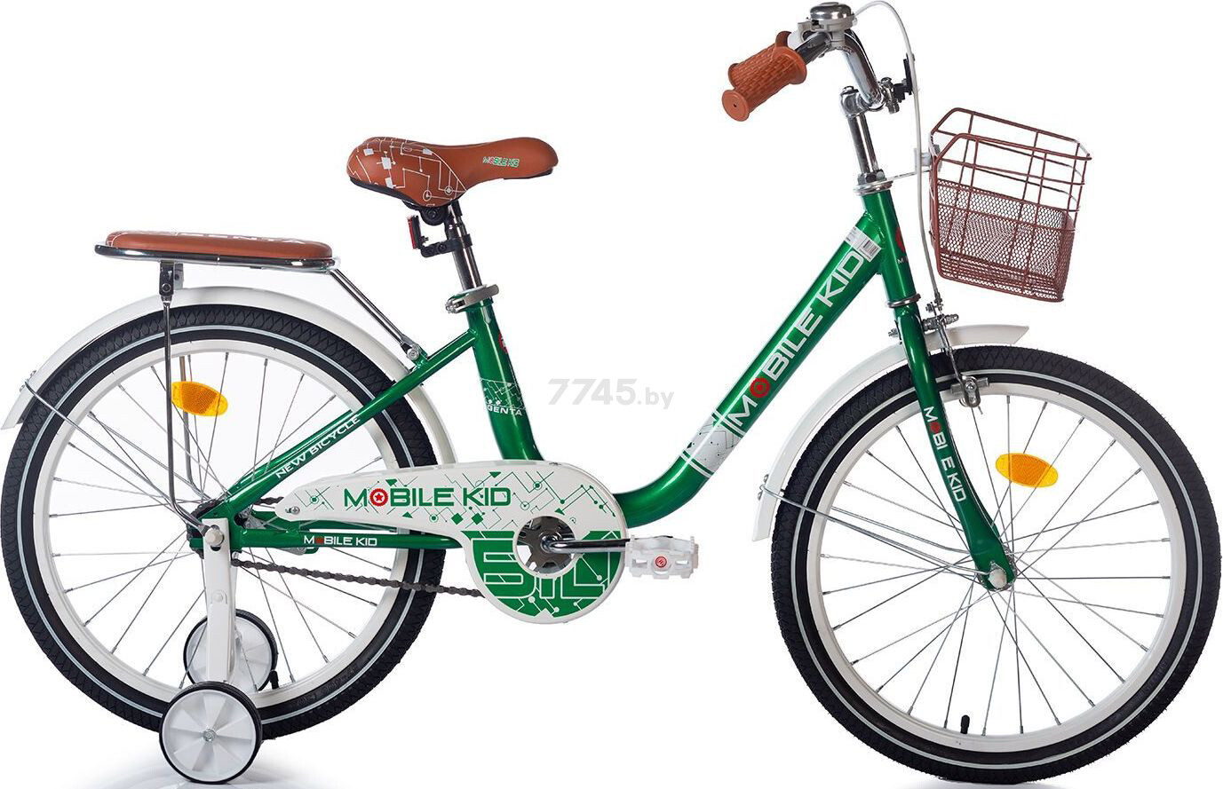 Велосипед детский MOBILE KID Genta 20 Dark Green (GENTA 20 DARK GREEN)