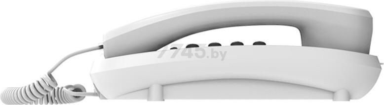 Телефон домашний проводной MAXVI CS-01 White - Фото 5