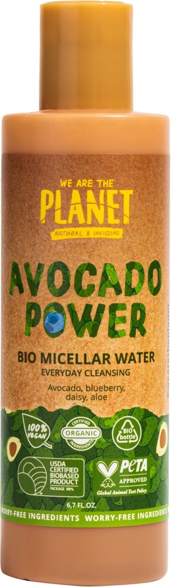 Мицеллярная вода WE ARE THE PLANET Avocado Power Ежедневный уход 200 мл (watp17674)