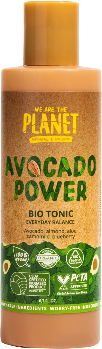 Тоник WE ARE THE PLANET Avocado Power Ежедневный баланс 200 мл (watp17681)