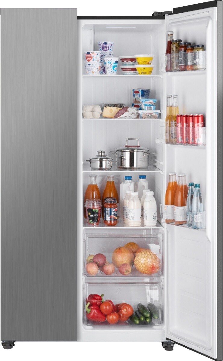 Холодильник WEISSGAUFF WSBS 500 NFX Inverter - Фото 4