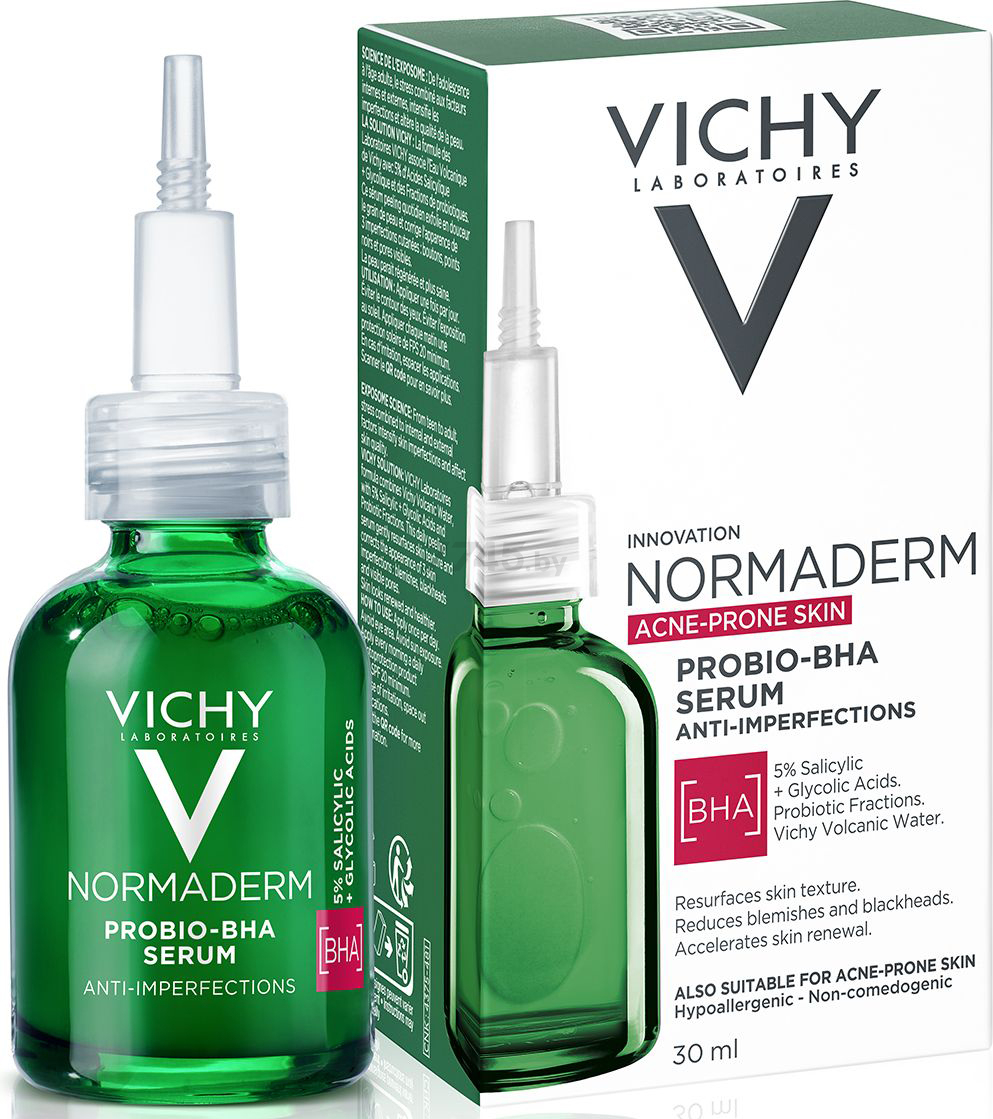 Сыворотка VICHY Normaderm Probio-Bha Serum Пробиотическая обновляющая против несовершенств кожи 30 мл (3337875791984)