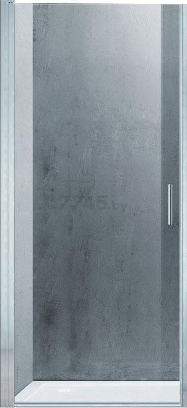 Дверь душевая ADEMA НАП-70 прозрачная