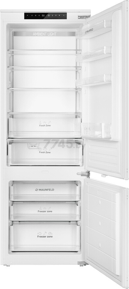 Холодильник встраиваемый MAUNFELD MBF193NFW1 (КА-00017832)
