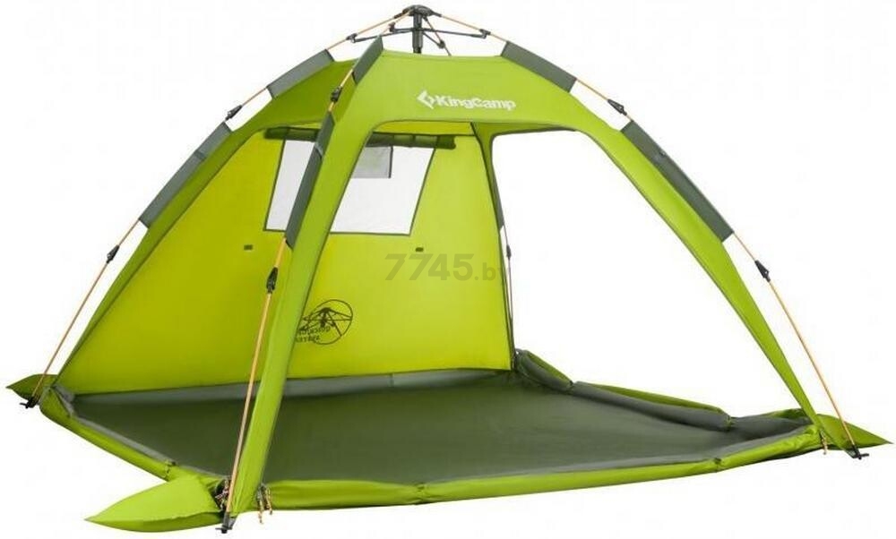 Палатка KING CAMP Monza Beach зеленый - Фото 3