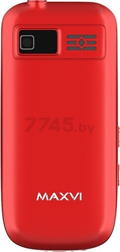 Мобильный телефон MAXVI B6ds Red - Фото 6