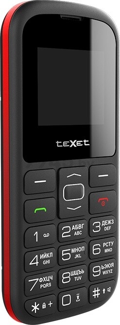 Мобильный телефон TEXET TM-B316 Black - Фото 3