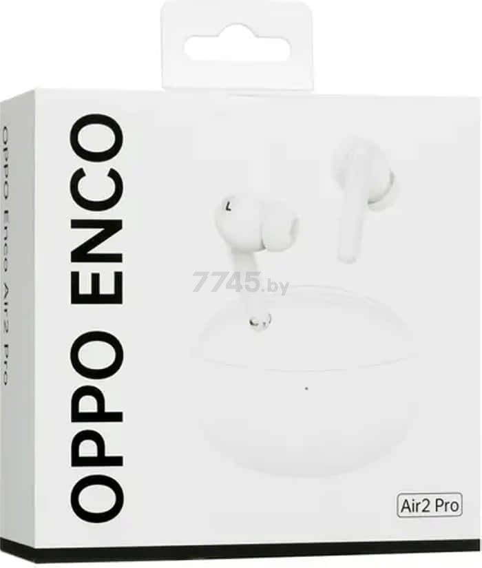 Наушники-гарнитура беспроводные TWS OPPO Enco Air 2 Pro White (6672473) - Фото 11