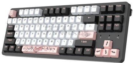 Клавиатура игровая механическая DAREU A87X Black-White - Фото 4