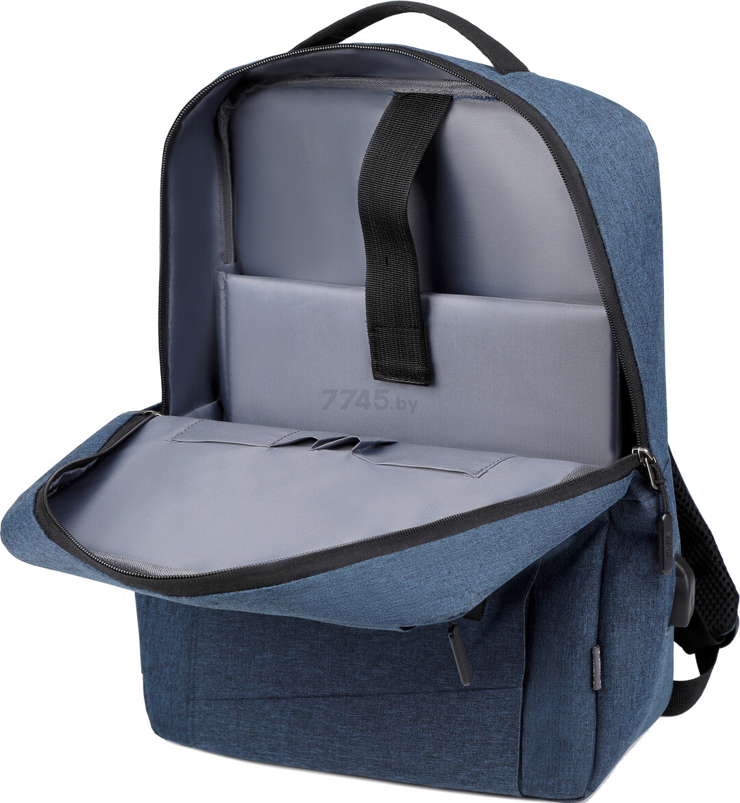 Рюкзак для ноутбука MIRU MBP-1051 Skinny 15.6" синий - Фото 7