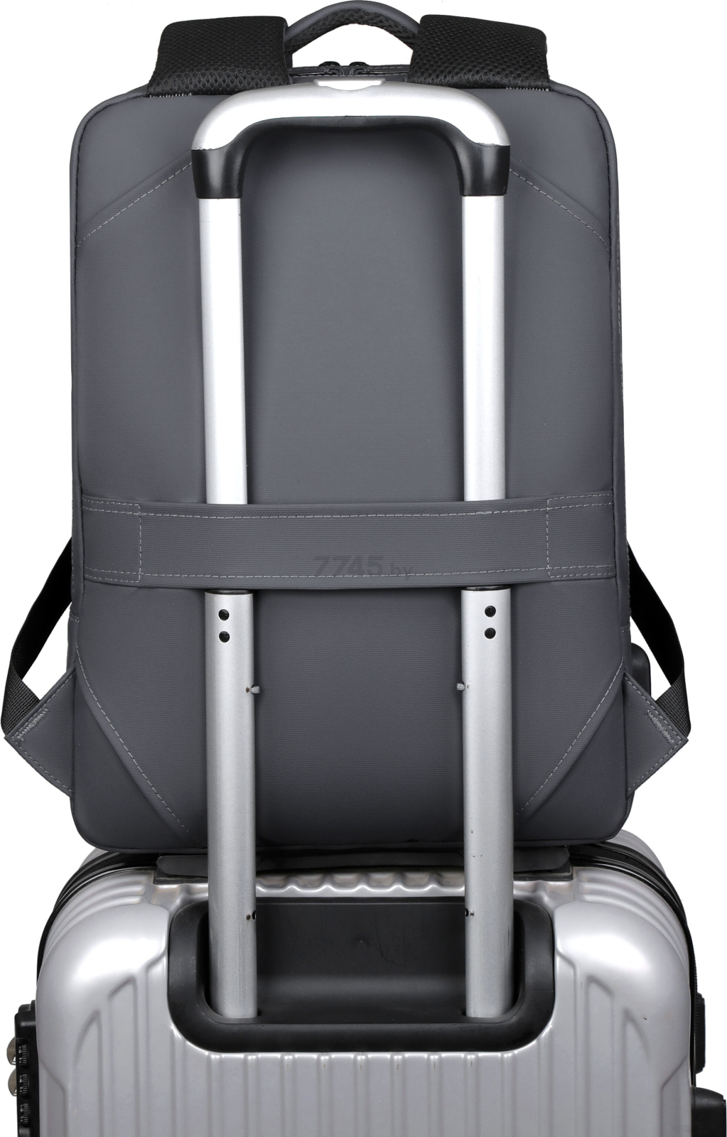 Рюкзак для ноутбука MIRU MBP02 Emotion 15.6" серый - Фото 10