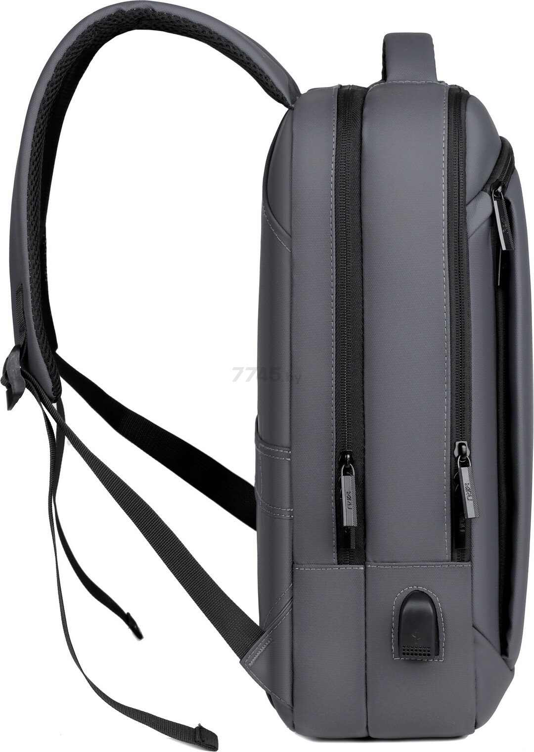 Рюкзак для ноутбука MIRU MBP02 Emotion 15.6" серый - Фото 3