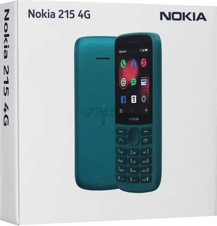 Мобильный телефон NOKIA 215 4G Dual SIM TA-1272 черный (16QENB01A01) - Фото 13