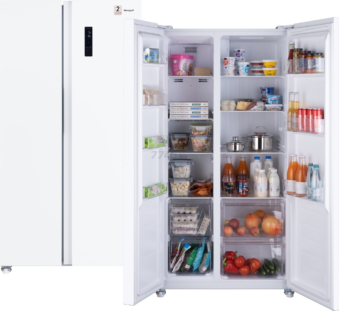 Холодильник WEISSGAUFF WSBS 501 NFW - Фото 10