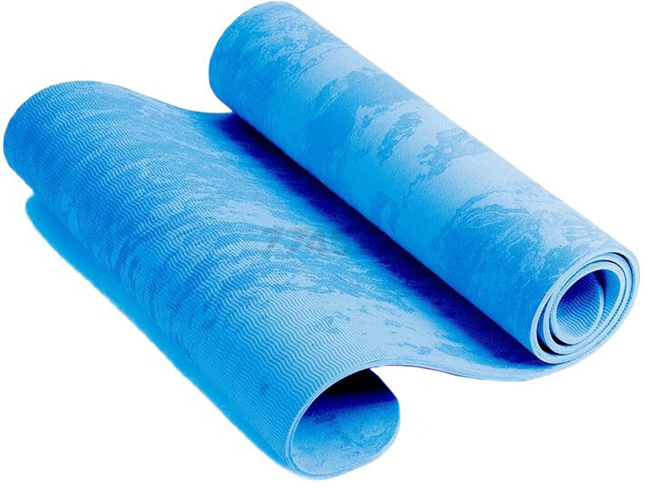 Коврик для йоги WINMAX TPE голубой 183x61x0,8 (WMF73304D)