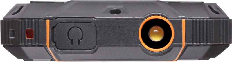 Мобильный телефон F+ R280 черный/оранжевый (R280 BLACK-ORANGE) - Фото 6