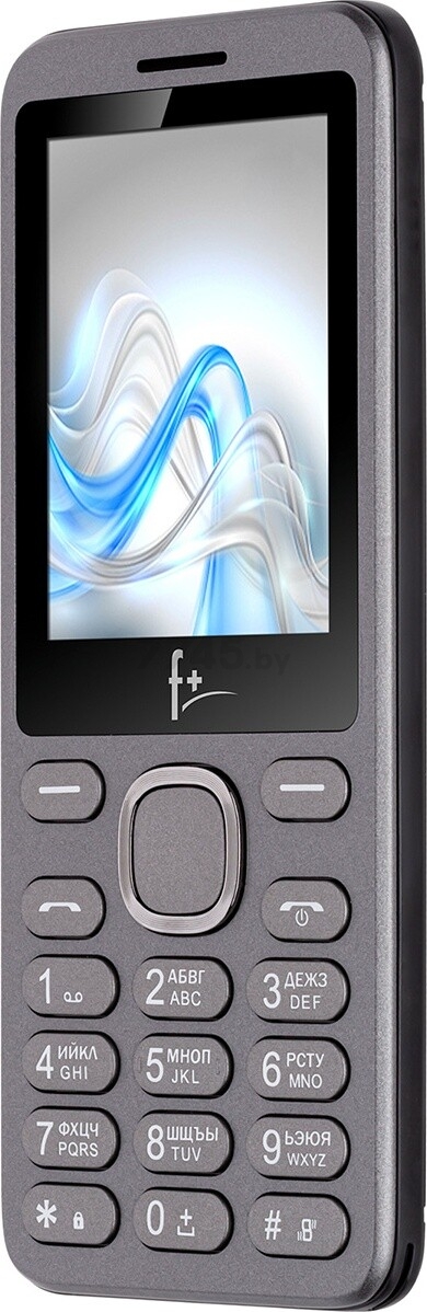 Мобильный телефон F+ S240 серый (S240 DARK GREY) - Фото 2